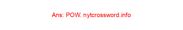 Sound in a “Batman” fight NYT Crossword Clue